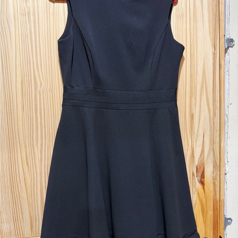 Calvin Klein Black Sleeveless Fit & Flare Mini Dress